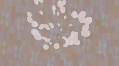 Lüks hareket projeleri için soyut tasarım stili animasyonu olan üst düzey dijital doku