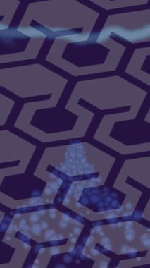 Benzersiz hareket grafikleri tasarım sanatına sahip yaratıcı film üretimi için özet bir arkaplan