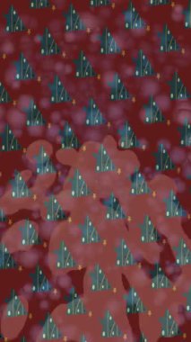 Organik desenli yüzey giriş stili video film sanatı ile soyut arkaplan tasarımı