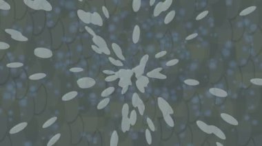 Modern medya üretimi için fütüristik dijital soyut doku sinematik tarz hareketli grafik ögesi