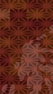 Organik desenli yüzey giriş stili video film sanatı ile soyut arkaplan tasarımı