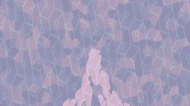 Yaratıcı video düzenleme film tasarımı için benzersiz hareket grafikleri biçimi giriş hareketi video pro