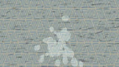 Modern medya üretimi için fütüristik dijital soyut doku sinematik tarz hareketli grafik ögesi