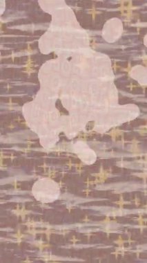 Soyut hareket desenli fütüristik video üretimi için dinamik dijital arkaplan