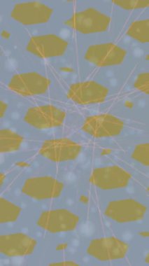 Lüks hareket projeleri için soyut tasarım stili animasyonu olan üst düzey dijital doku