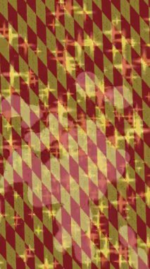 Benzersiz dijital animasyon tarzı grafikleri olan yaratıcı ortam tasarımı için yenilikçi hareket dokusu