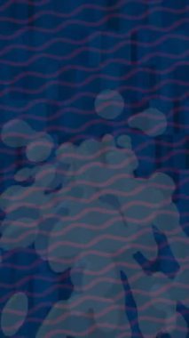 Benzersiz hareket dokusu tasarım sanatı ile profesyonel video düzenleme için modern soyut grafikler