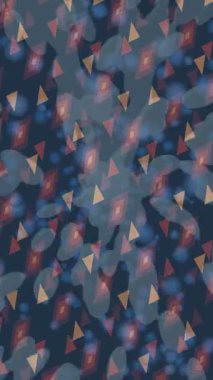 Lüks hareket projeleri için soyut tasarım stili animasyonu olan üst düzey dijital doku