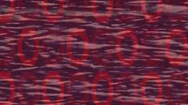 Modern medya üretimi için fütüristik dijital soyut doku sinematik tarz hareketli grafik ögesi