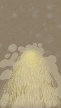 Benzersiz hareket dokusu tasarım sanatı ile profesyonel video düzenleme için modern soyut grafikler