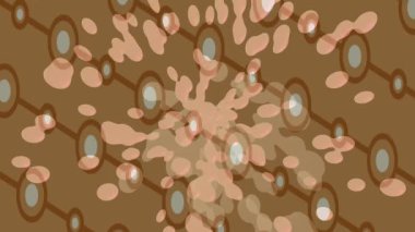 Modern medya üretimi için fütüristik dijital soyut doku sinematik tarz hareketli grafik ögesi