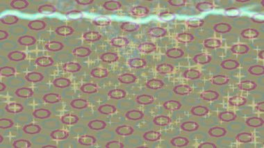 Dijital doku yüzey tasarım biçimi ile modern video animasyonu için gelişmiş hareket grafikleri