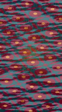 Benzersiz video giriş tasarımı projeleri için detaylı yüzey kalıbı film animasyon stili grafik girişi