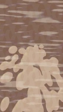 Organik desenli yüzey giriş stili video film sanatı ile soyut arkaplan tasarımı