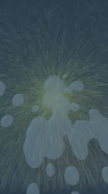 Soyut hareket desenli fütüristik video üretimi için dinamik dijital arkaplan