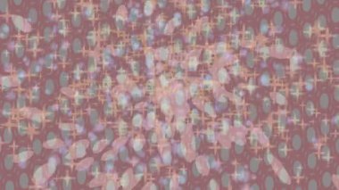 Soyut hareket desenli fütüristik video üretimi için dinamik dijital arkaplan