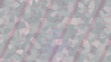 Soyut hareket desenli fütüristik video üretimi için dinamik dijital arkaplan