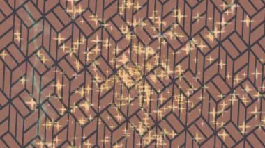 Dijital doku yüzey tasarım biçimi ile modern video animasyonu için gelişmiş hareket grafikleri