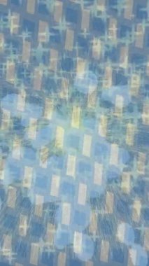 Soyut hareket desenli fütüristik video üretimi için dinamik dijital arkaplan