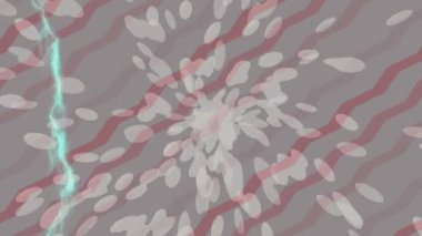 Soyut hareket desenli fütüristik video üretimi için dinamik dijital arkaplan