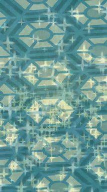 Soyut hareket desenli fütüristik video üretimi için dinamik dijital arkaplan