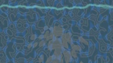 Benzersiz hareket dokusu tasarım sanatı ile profesyonel video düzenleme için modern soyut grafikler