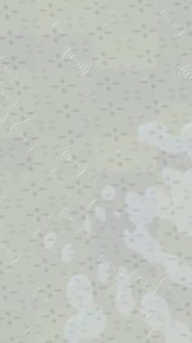 Soyut hareket desenli fütüristik video üretimi için dinamik dijital arkaplan