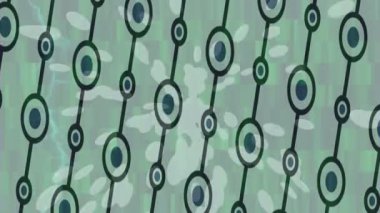 Organik desenli yüzey giriş stili video film sanatı ile soyut arkaplan tasarımı