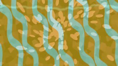 Dijital doku yüzey tasarım biçimi ile modern video animasyonu için gelişmiş hareket grafikleri