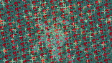 Benzersiz dijital animasyon tarzı grafikleri olan yaratıcı ortam tasarımı için yenilikçi hareket dokusu