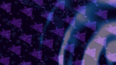 Benzersiz hareket grafikleri tasarım sanatına sahip yaratıcı film üretimi için özet bir arkaplan