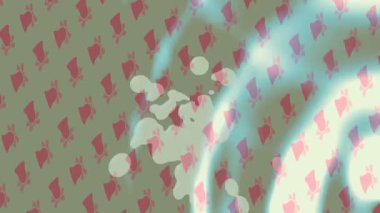 Benzersiz hareket grafikleri tasarım sanatına sahip yaratıcı film üretimi için özet bir arkaplan