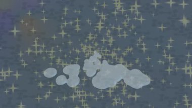 Lüks hareket projeleri için soyut tasarım stili animasyonu olan üst düzey dijital doku