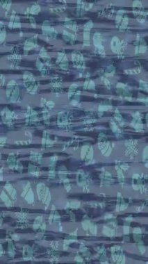 Benzersiz video giriş tasarımı projeleri için detaylı yüzey kalıbı film animasyon stili grafik girişi