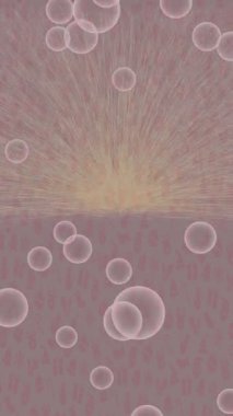 Soyut hareket desenli fütüristik video üretimi için dinamik dijital arkaplan