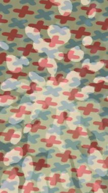 Yaratıcı video düzenleme film arkaplan tasarımı için minimalist organik hareket grafikleri