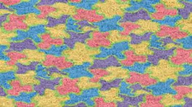 Organik desenli yüzey giriş stili video film sanatı ile soyut arkaplan tasarımı