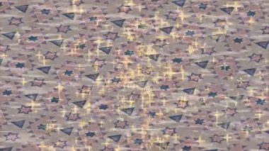 Benzersiz video giriş tasarımı projeleri için detaylı yüzey kalıbı film animasyon stili grafik girişi