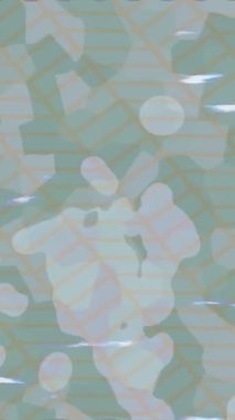 Benzersiz dijital animasyon tarzı grafikleri olan yaratıcı ortam tasarımı için yenilikçi hareket dokusu