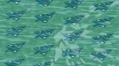 Benzersiz hareket grafikleri tasarım sanatına sahip yaratıcı film üretimi için özet bir arkaplan