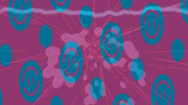 Benzersiz video giriş tasarımı projeleri için detaylı yüzey kalıbı film animasyon stili grafik girişi