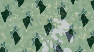 Benzersiz dijital animasyon tarzı grafikleri olan yaratıcı ortam tasarımı için yenilikçi hareket dokusu