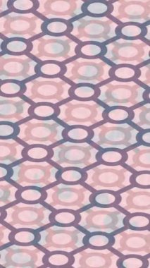 Lüks hareket projeleri için soyut tasarım stili animasyonu olan üst düzey dijital doku