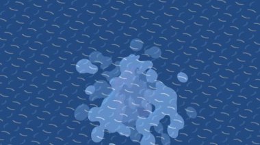 Organik desenli yüzey giriş stili video film sanatı ile soyut arkaplan tasarımı