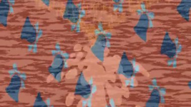 Modern medya üretimi için fütüristik dijital soyut doku sinematik tarz hareketli grafik ögesi