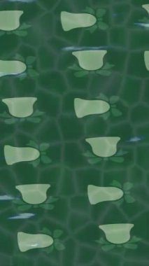 Dijital doku yüzey tasarım biçimi ile modern video animasyonu için gelişmiş hareket grafikleri