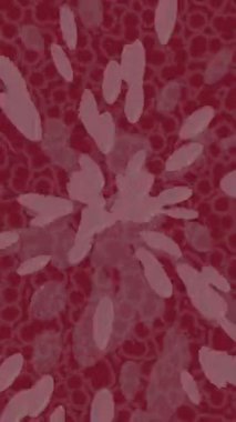 Estetik doku arkaplan tasarımı renkli hareket grafikleri ile moda film giriş profosyoneli