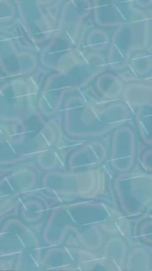 Soyut hareket desenli fütüristik video üretimi için dinamik dijital arkaplan