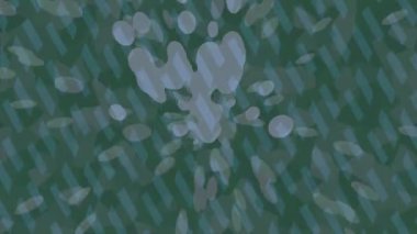 Lüks hareket projeleri için soyut tasarım stili animasyonu olan üst düzey dijital doku