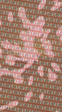 Dijital doku yüzey tasarım biçimi ile modern video animasyonu için gelişmiş hareket grafikleri